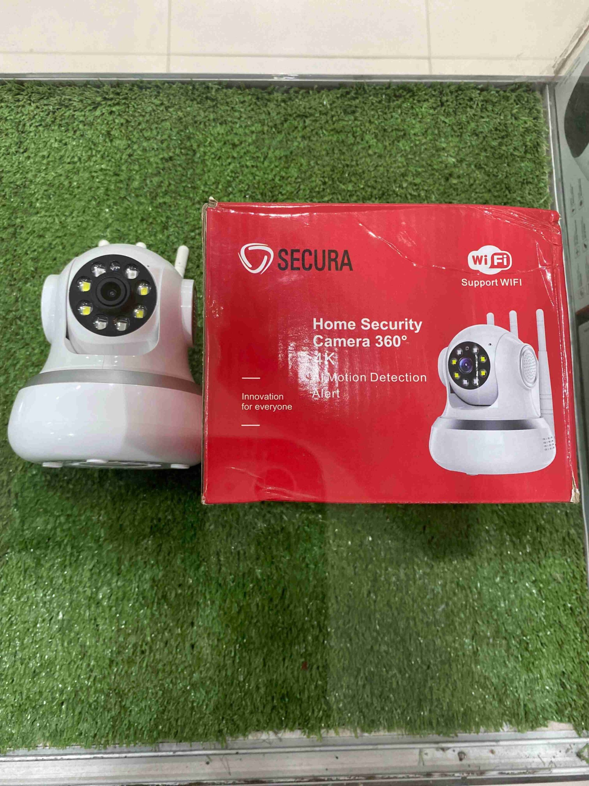 Secura WIFI Home Security Camera – 360° 4K
