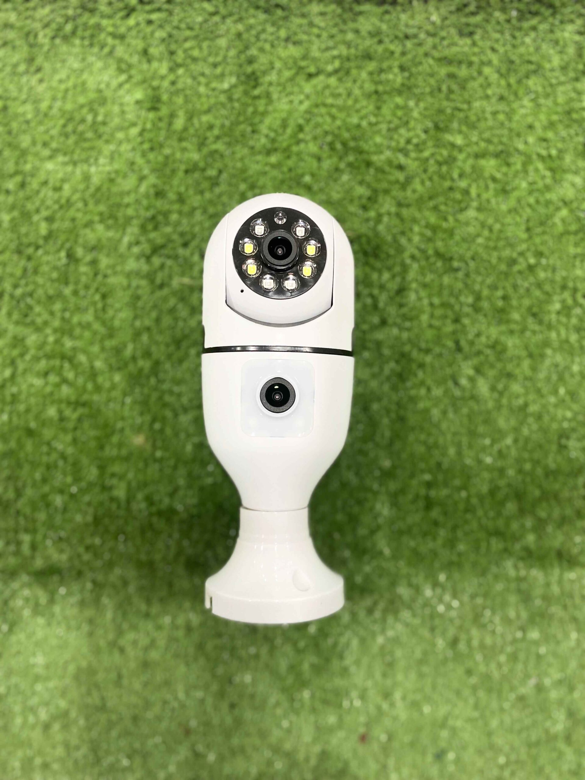 4MP Dual-Lens WiFi Smart Security Camera with Bulb Holder | 2MP + 2MP Digital Surveillance