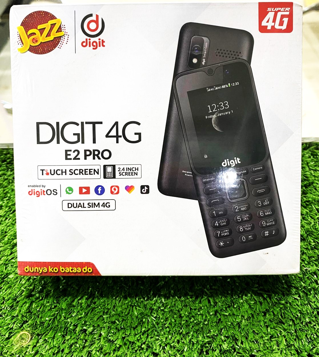 Jazz Digit E2 Pro Touch Screen (Dual Sim 4G)