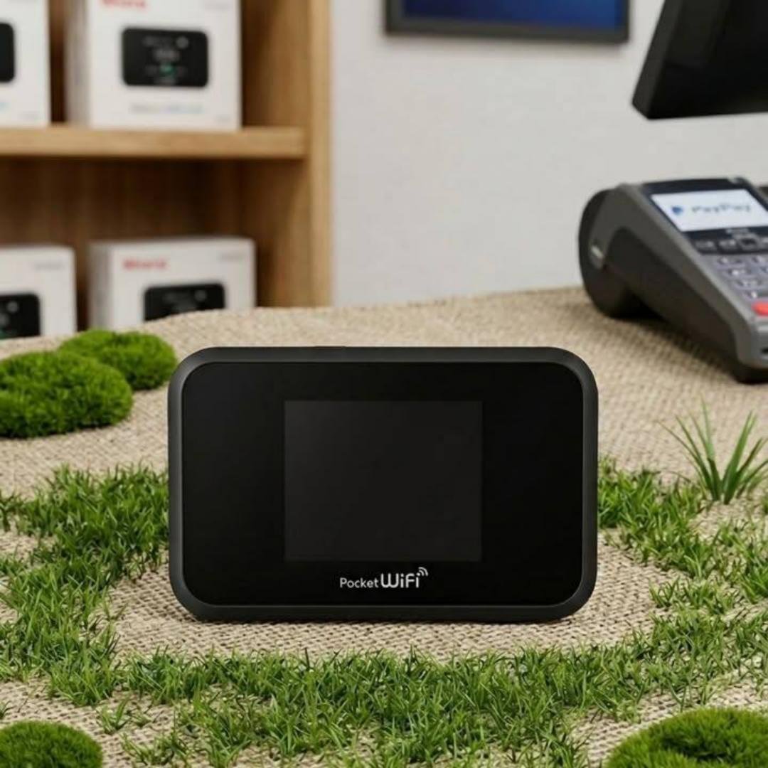 Sharp Japanese imported 4G pocket WiFi device supporting Jazz, Zong, Ufone, Onic, and Telenor networks in Pakistan.